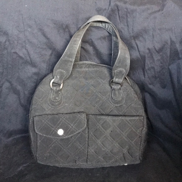 🔥Vera Bradley black quilted handbag🔥 - Picture 1 of 7